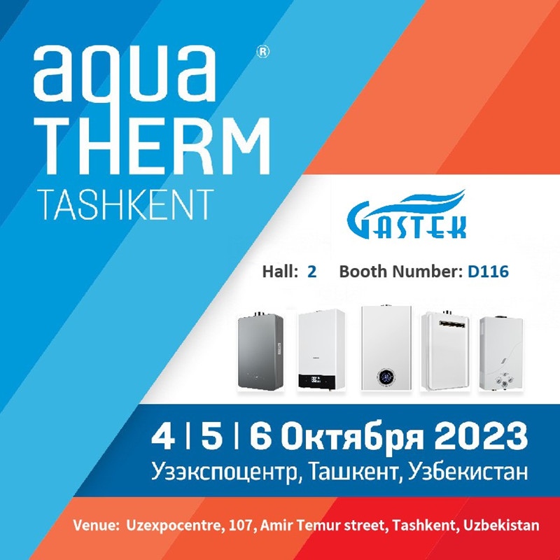 ZHONGSHAN GASTEK HOME APPLIANCE COMPANY LIMITED Daşkənd Sərgisində İnnovativ Qazlı Su Qızdırıcıları və Qazanları nümayiş etdirəcək