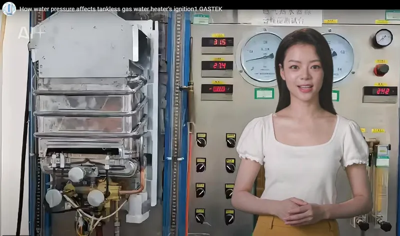 Su təzyiqi çənsiz qaz su qızdırıcısının alışmasına necə təsir edir?