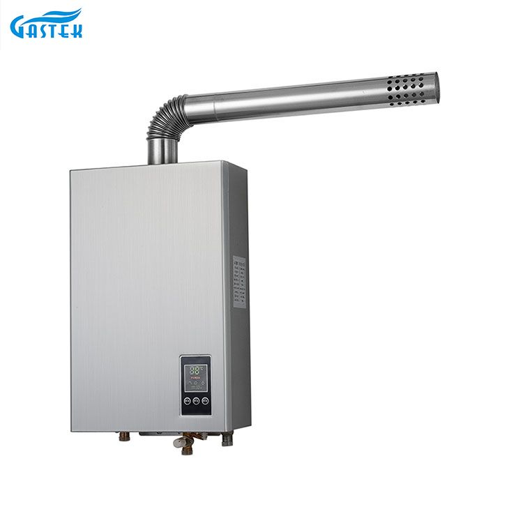 Elektrik 220V 110V Sabit Temperatur Məcburi Tip Kompakt Ölçü Qaz İsti Su Qızdırıcısı